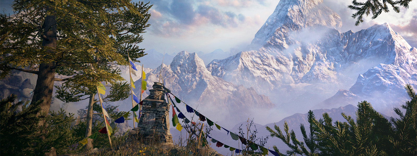 Край 4 буквы. Кират Гималаи. Far Cry 4 гора Kirat. Far Cry 4 Landscape. Гималаи Непал Кират.