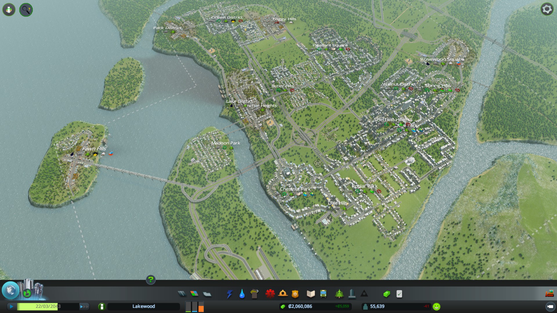 Cities skylines карты