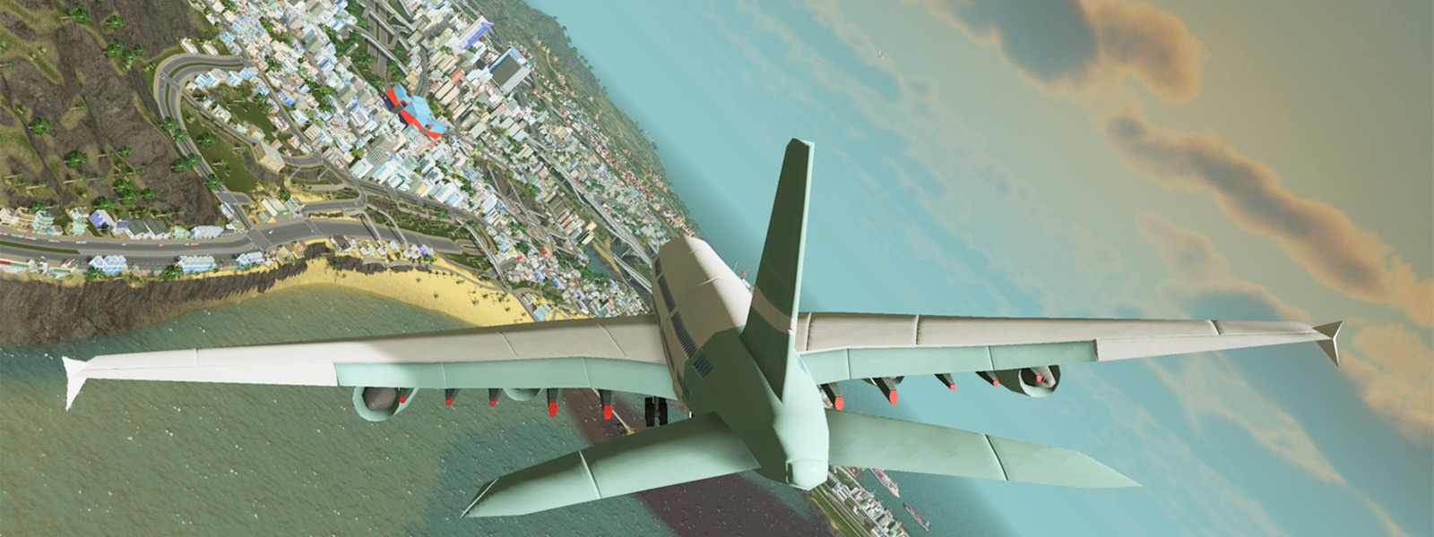 Моддер добавил управляемый самолет в Cities: Skylines - Shazoo