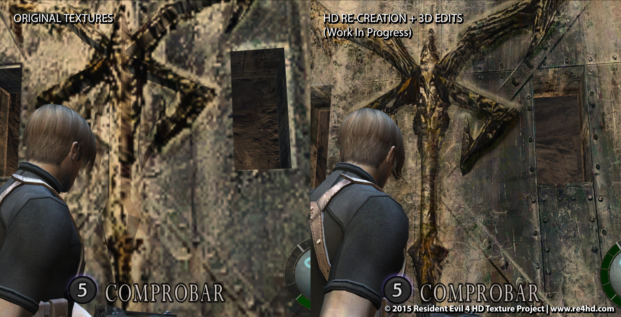 Resident Evil 4 HD - это фанатская разработка, цель которой