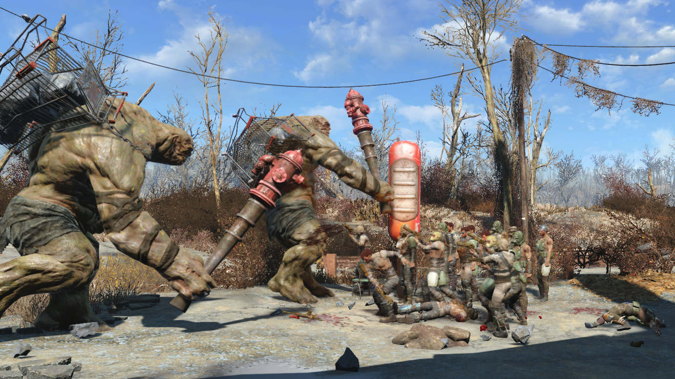 Fallout 4 уникальные монстры фото 10