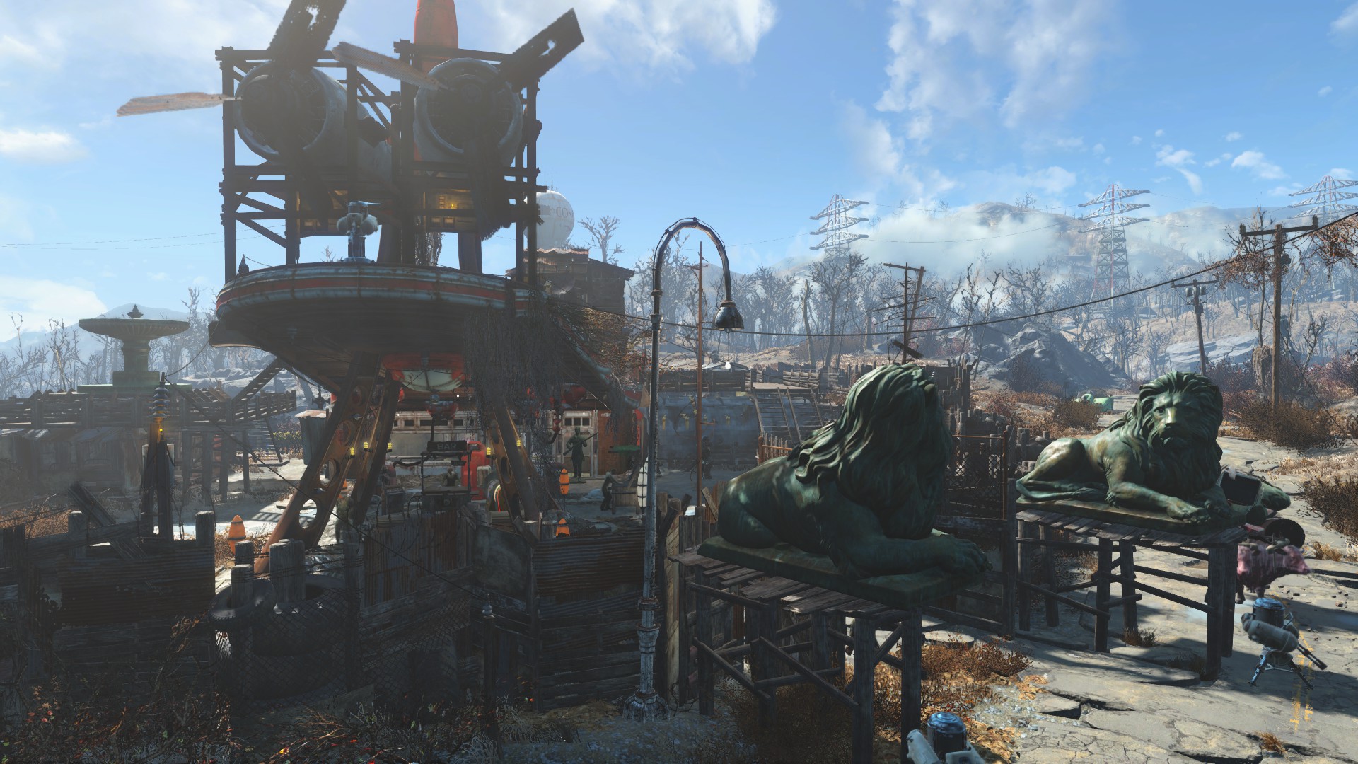 Fallout 4 больше предметов для строительства фото 79