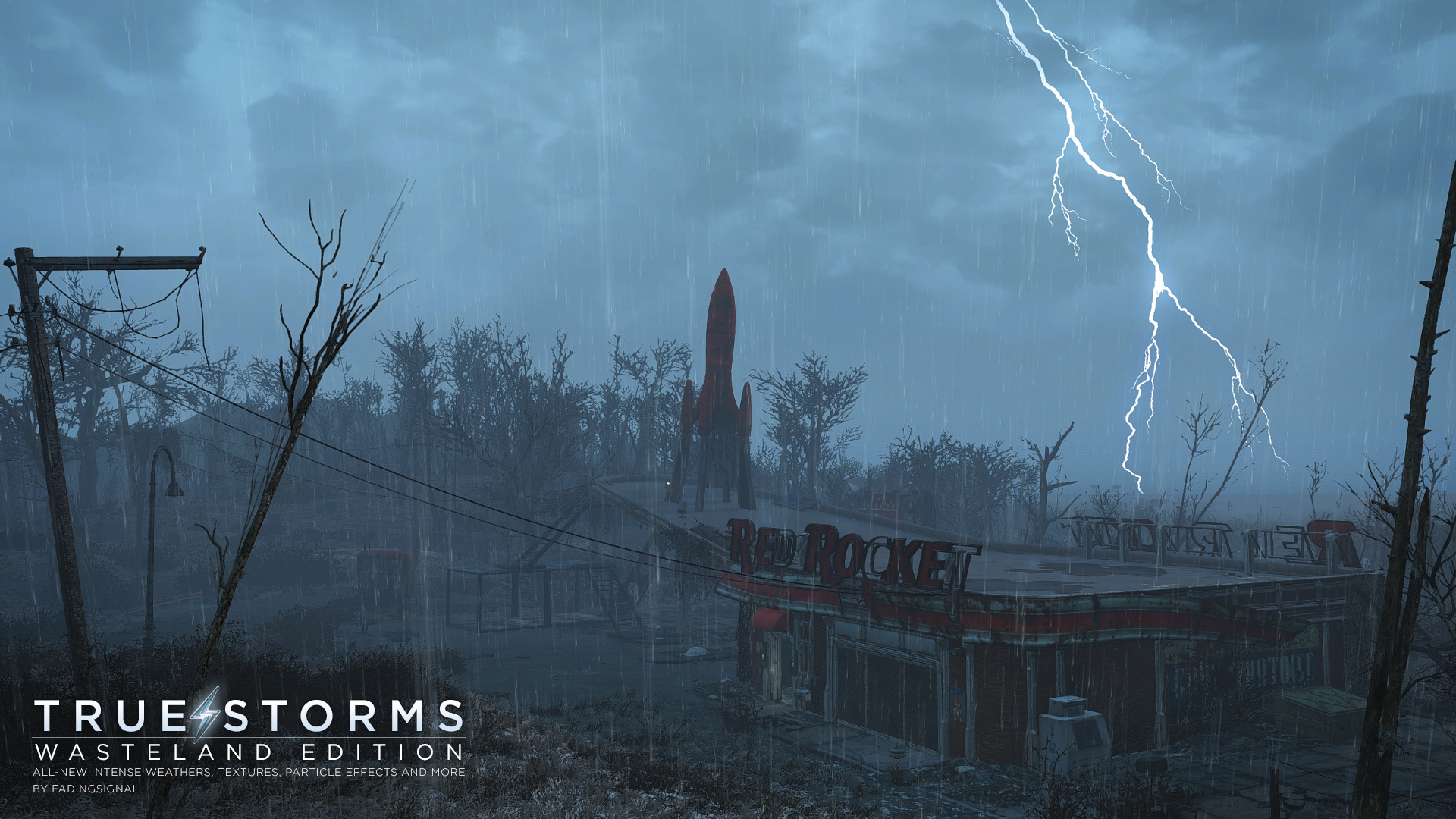 Fallout 4 во время дождя фото 2