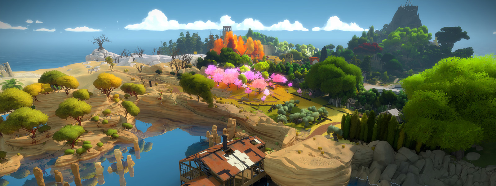 Гайд The Witness: Что тут делать и карта игры - Shazoo