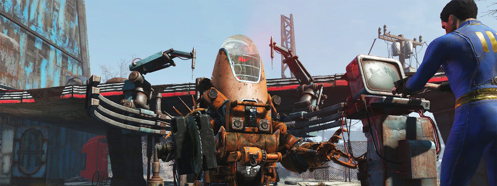 Fallout 4 automatron робот фото 78