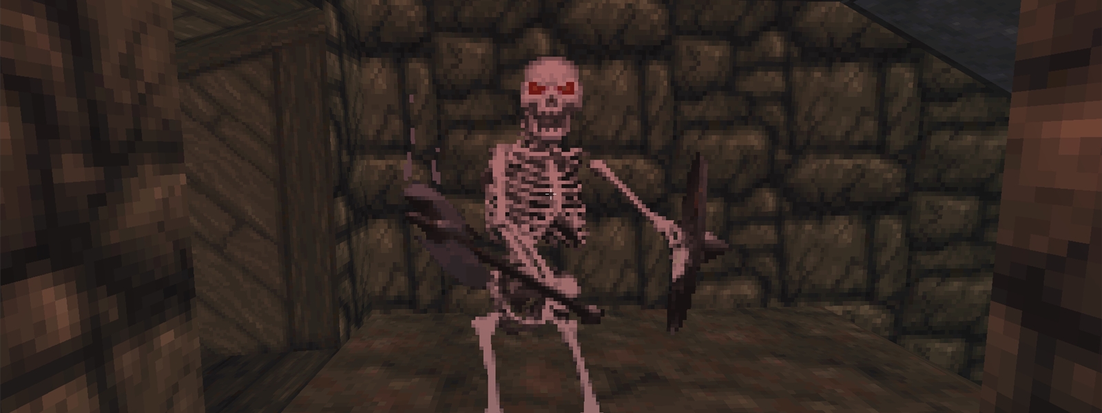 The Elder of Scrolls Daggerfall Skeleton. The Elder Scrolls II: Daggerfall Skeleton with Crown. The Elder Scrolls 2 Daggerfall Vampire
