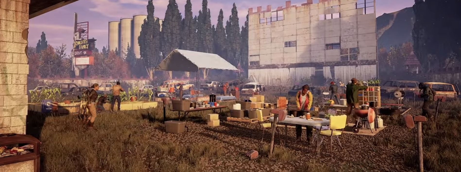 Thrones of decay warhammer 3 дата выхода. State of Decay 2 кооператив. State of Decay 2 building. State of Decay 2 кооператив сколько человек. Decayed - rebuilt.