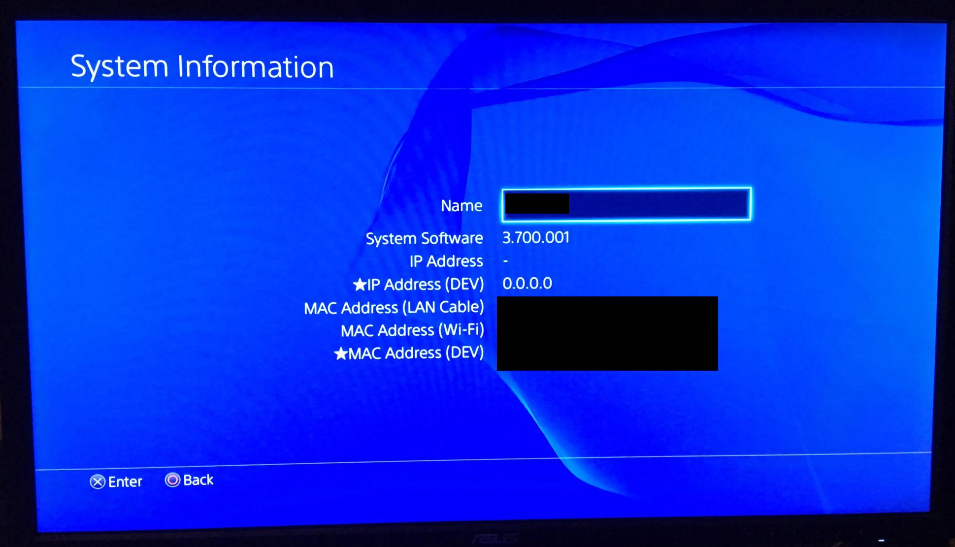 Info ps. System information ps4. Галерея PS 4.