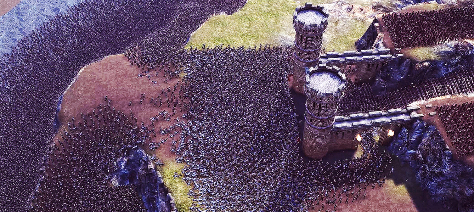 Осада замка с 25 тысячами персонажей в симуляторе сражений - Shazoo