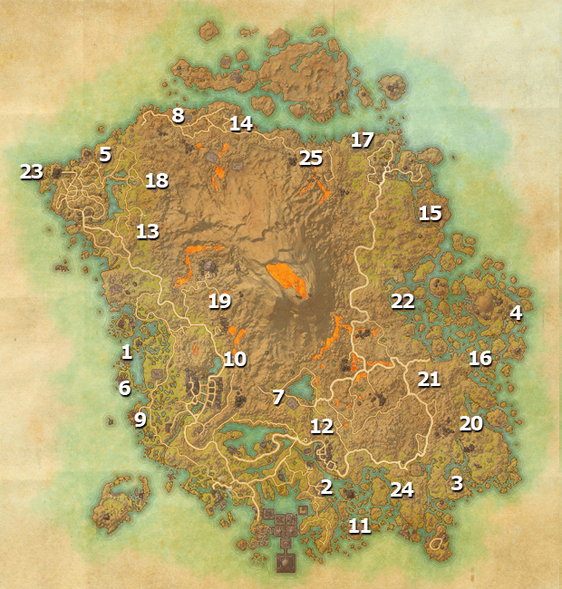 Гайд по The Elder Scrolls Online Morrowind — где найти все храмы Daedric Shrine