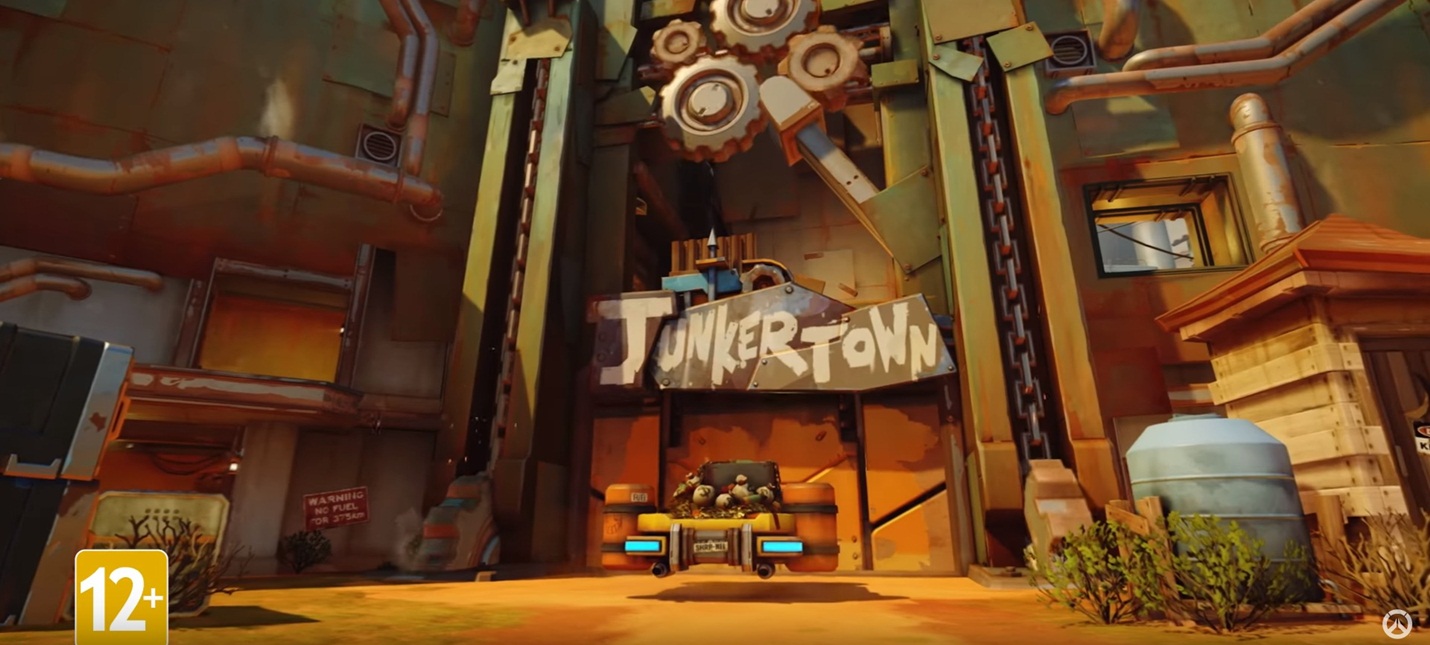 Новая карта и два ролика Overwatch — Junkertown - Shazoo