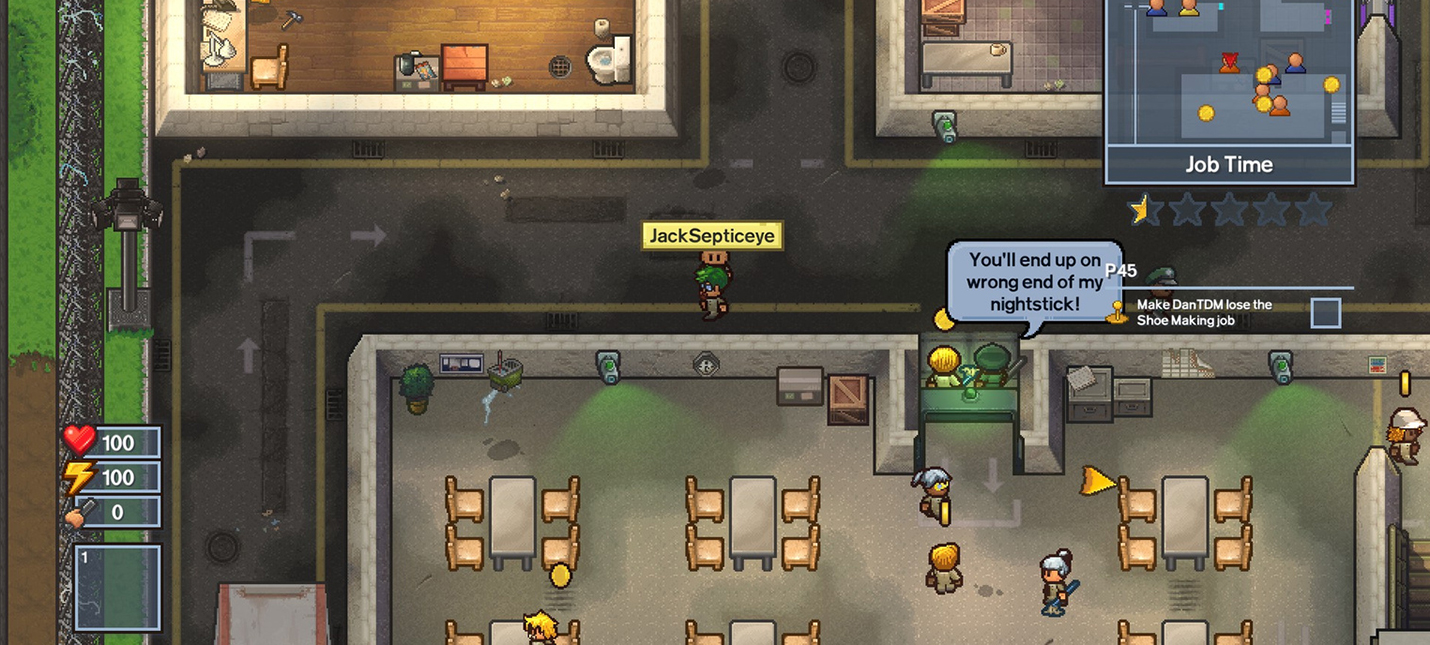 Игроки The Escapists 2 не хотят видеть ютуб-знаменитостей в качестве  персонажей - Shazoo