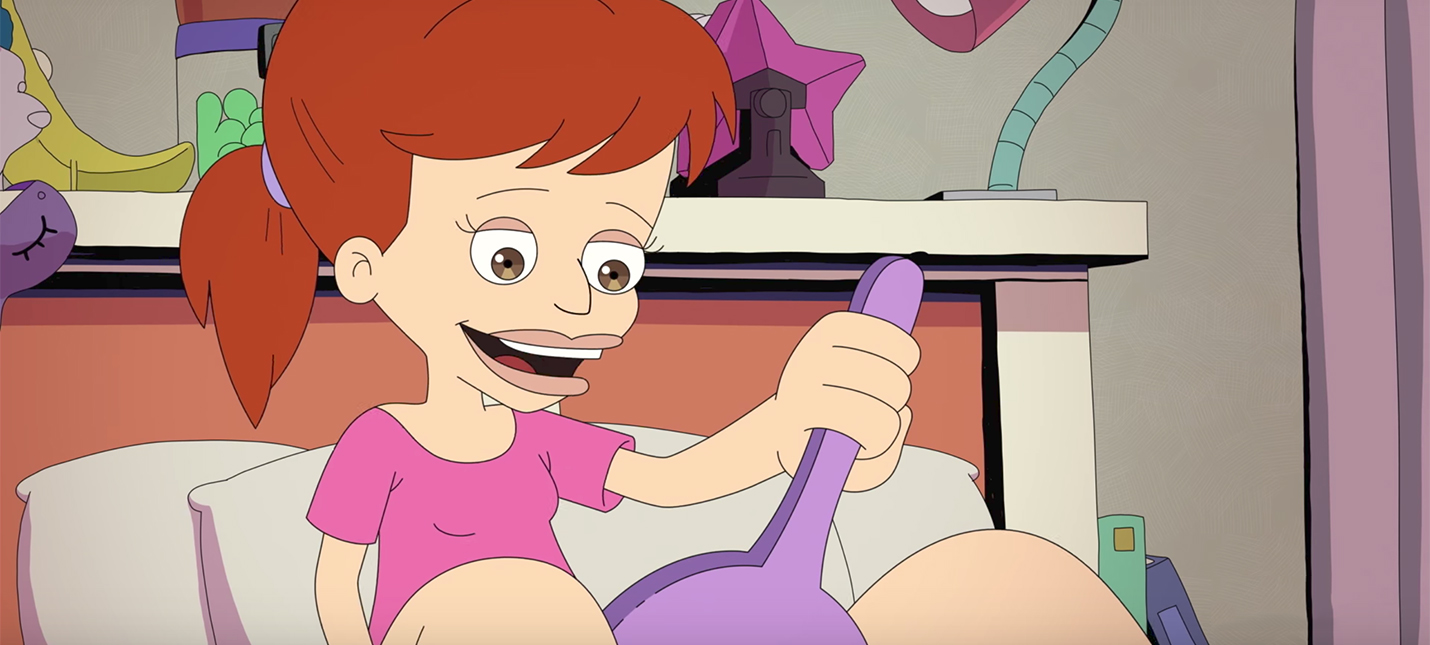 Говорящая вагина в трейлере мультсериала Big Mouth.