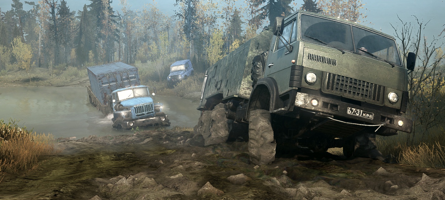 Новый трейлер и дата релиза Spintires: MudRunner - Shazoo