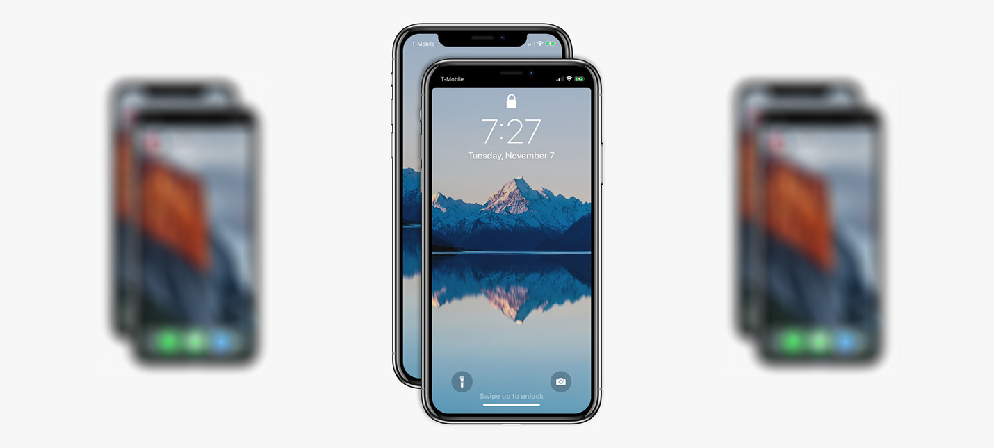 Для iPhone X вышло приложение, маскирующее выступ на дисплее - Shazoo