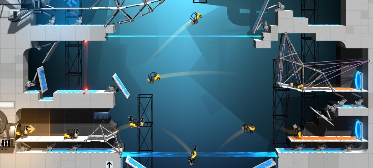 Bridge Constructor Portal — новая игра во вселенной Portal - Shazoo