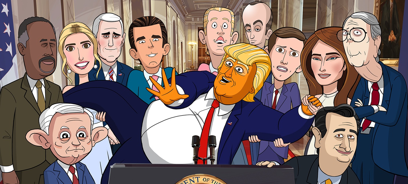 Дебютный трейлер мультсериала Our Cartoon President - Shazoo