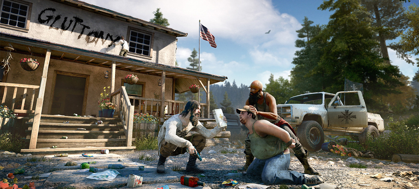 Более 20 минут геймплея Far Cry 5 в 4K - Shazoo