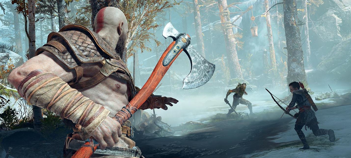 Тролли в новом геймплее God of War - Shazoo