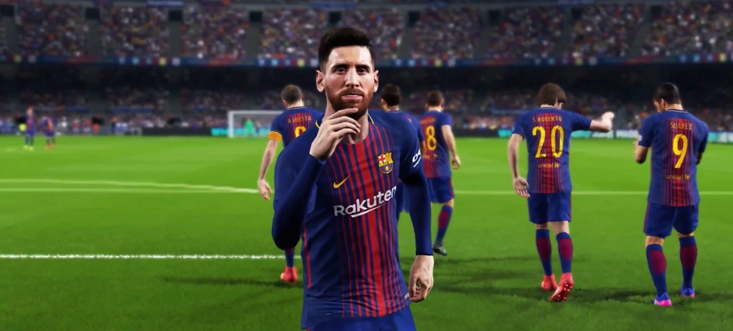 Pro Evolution Soccer 2019 анонсировали на матче 