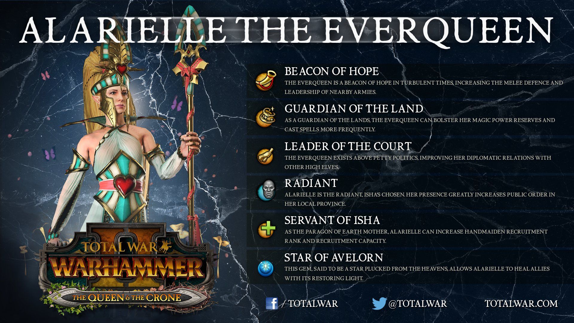 Commanding the High Elf faction of Avelorn, Alarielle’s power is that of na...
