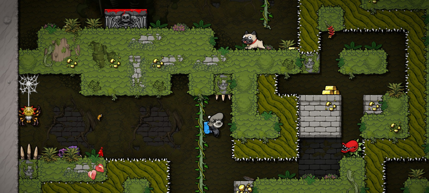 Первый геймплейный трейлер Spelunky 2 - Shazoo