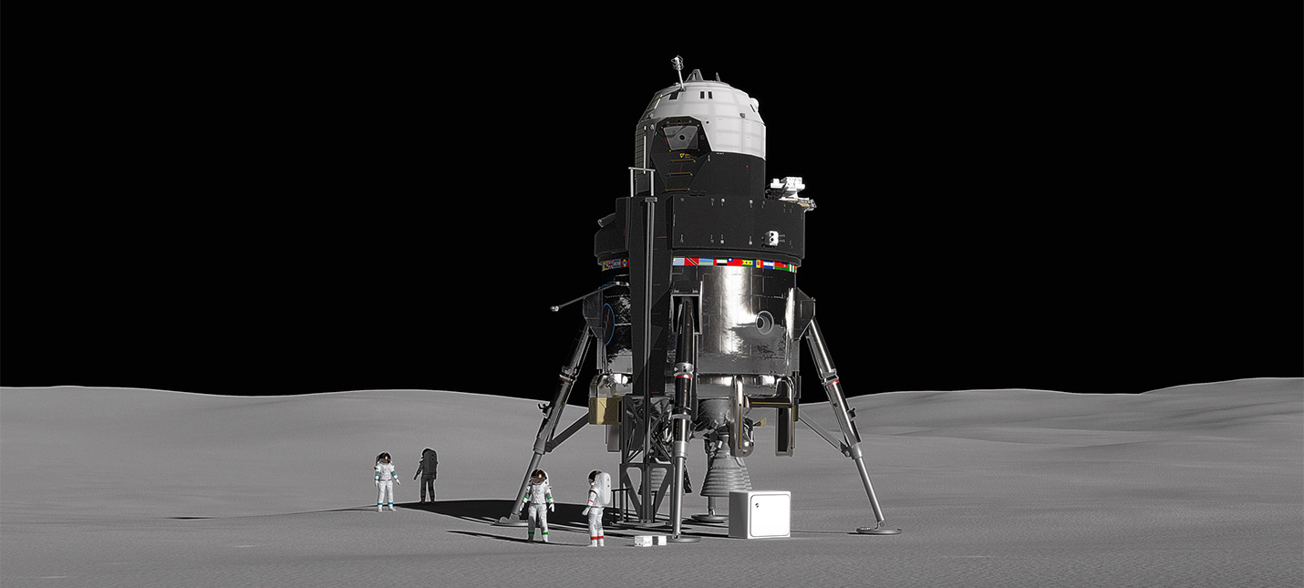 Lockheed Martin представила концепт лунного челнока