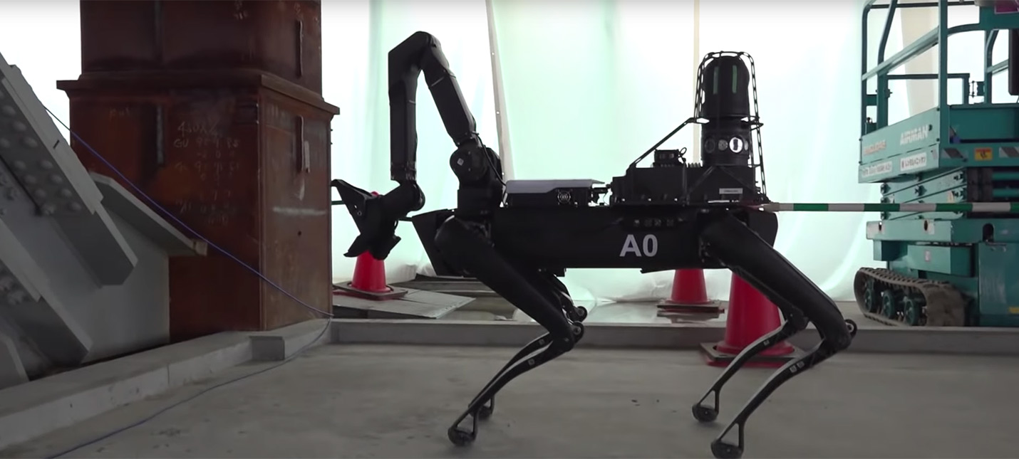 Boston Dynamics привела своего робо-пса Spot на строительную площадку