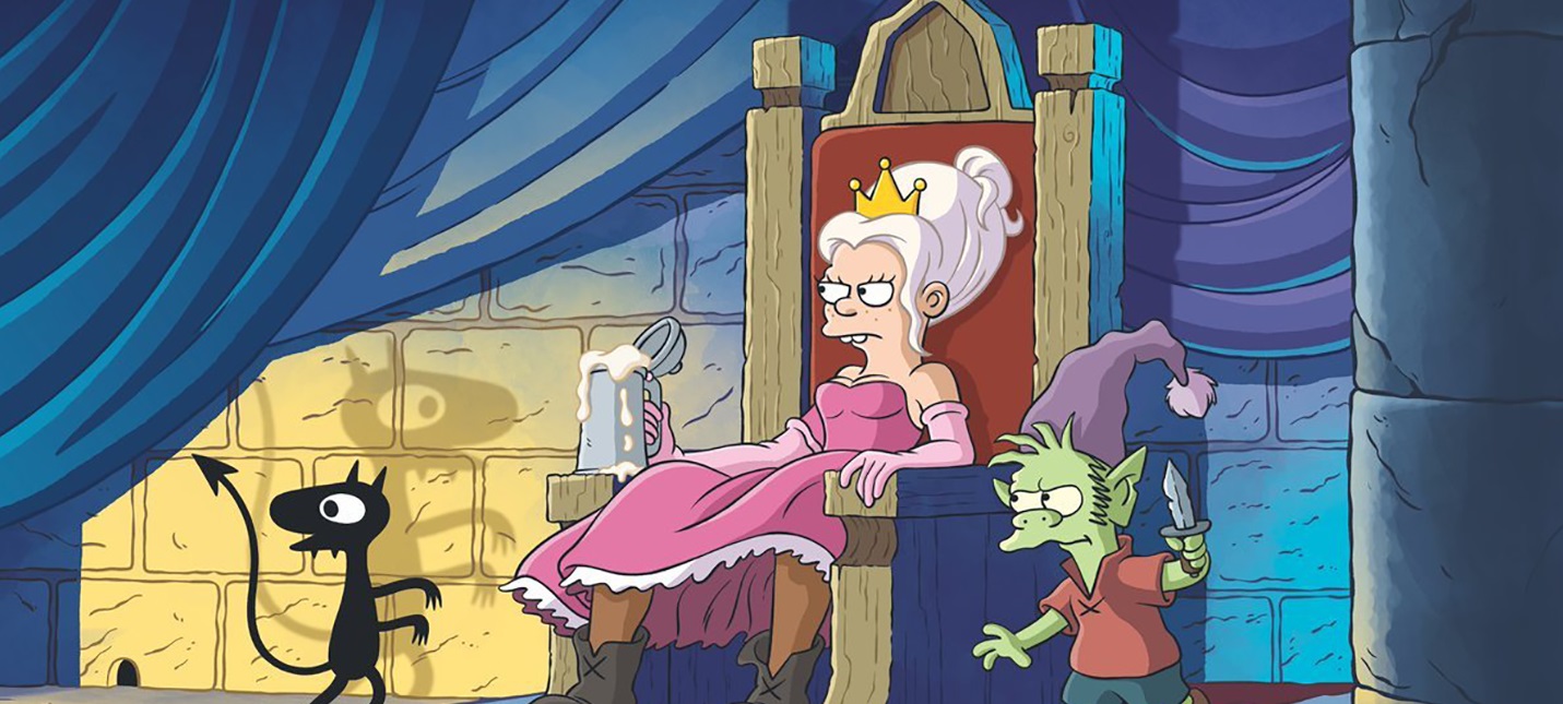 Netflix продлил мультсериал Disenchantment до 2021 года