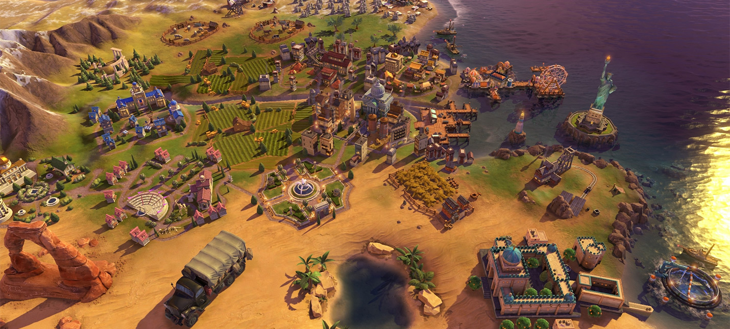 Слух: Второе дополнение Civilization 6 добавит в игру водные районы