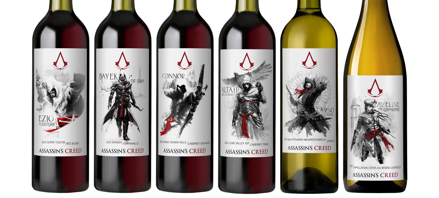 В США можно купить коллекцию вин Assassin’s Creed