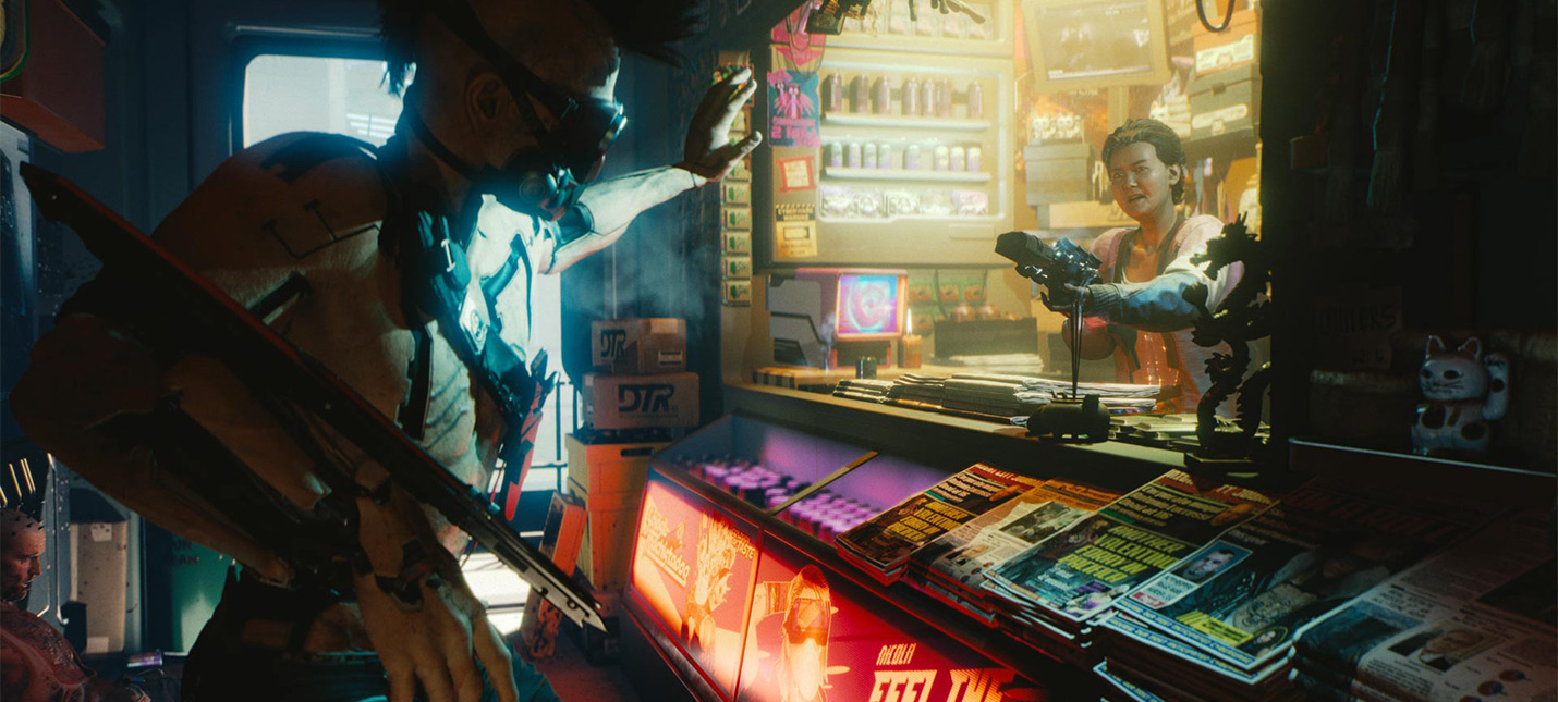 В Cyberpunk 2077 можно будет изучать помещения в зданиях