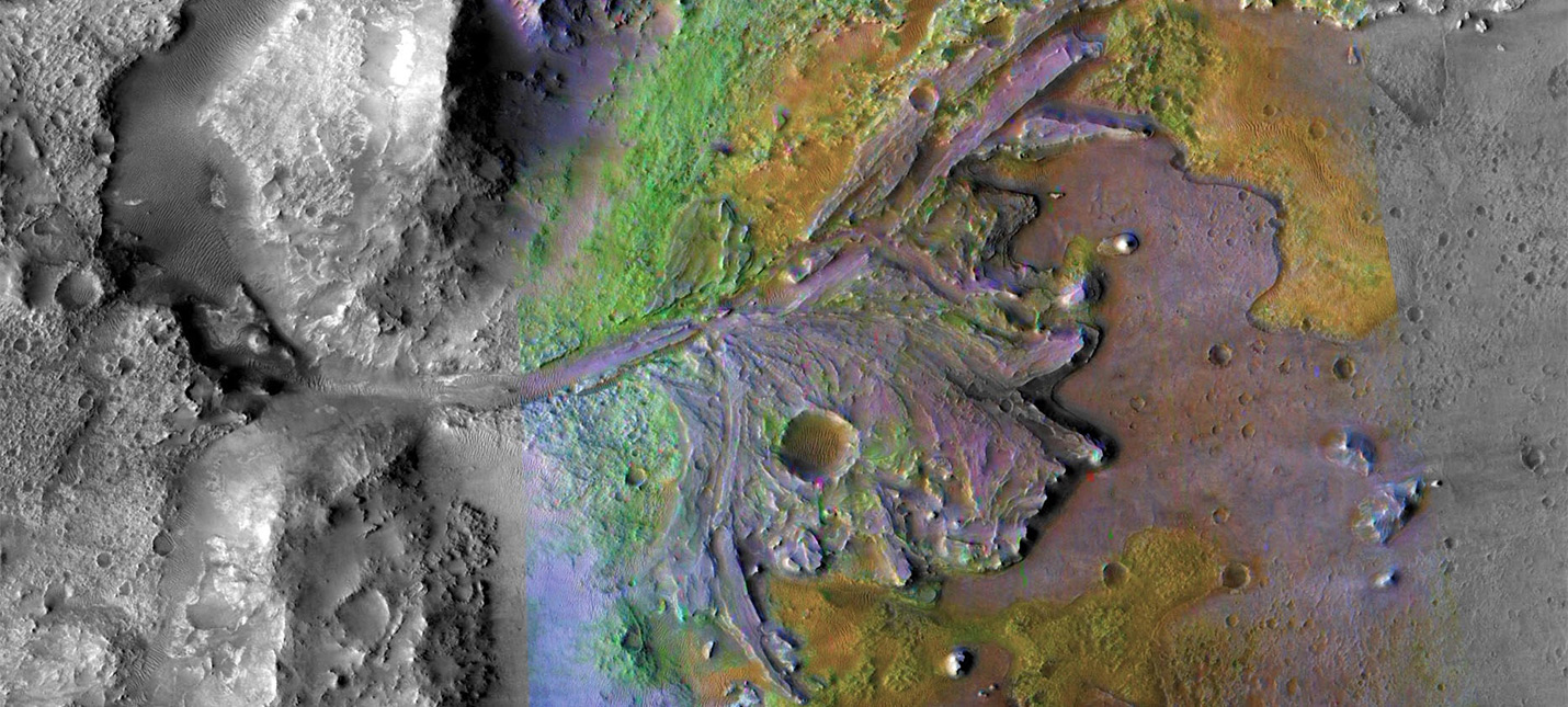 NASA выбрала место посадки для нового марсианского ровера