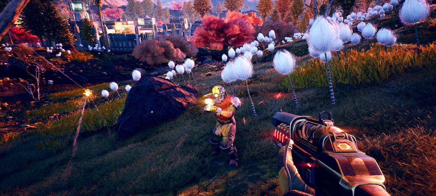 Outer worlds графика