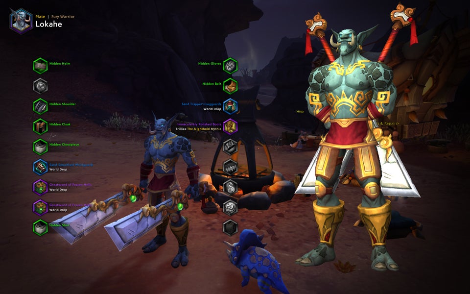 Игроки World of Warcraft в восторге от возможности скрыть броню