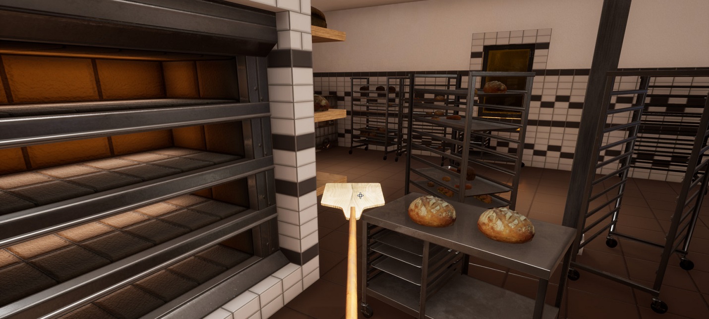 Выпекание хлеба и доставка заказов в трейлере Bakery Simulator - Shazoo