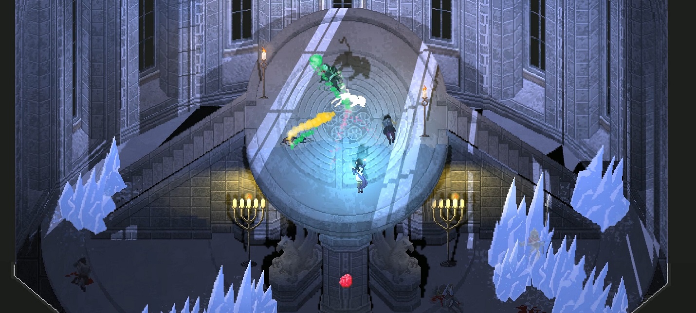 Быстрый кровавый экшен в первом трейлере пиксельной ARPG Unsouled