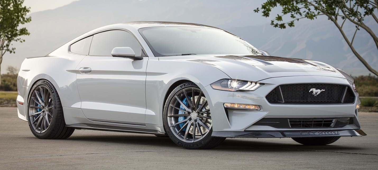 Ford показал электромаслкар Mustang Lithium с ручной коробкой передач