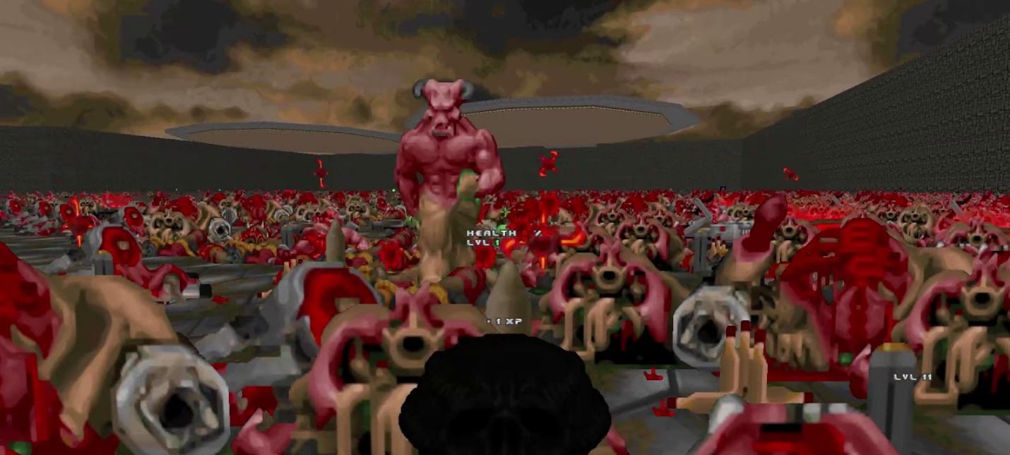 Этот мод добавляет в Doom механики Borderlands