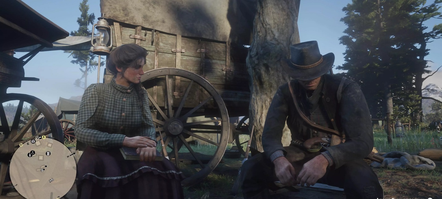 Red Dead Redemption 2 нашли баг позволяющий проходить сквозь текстуры
