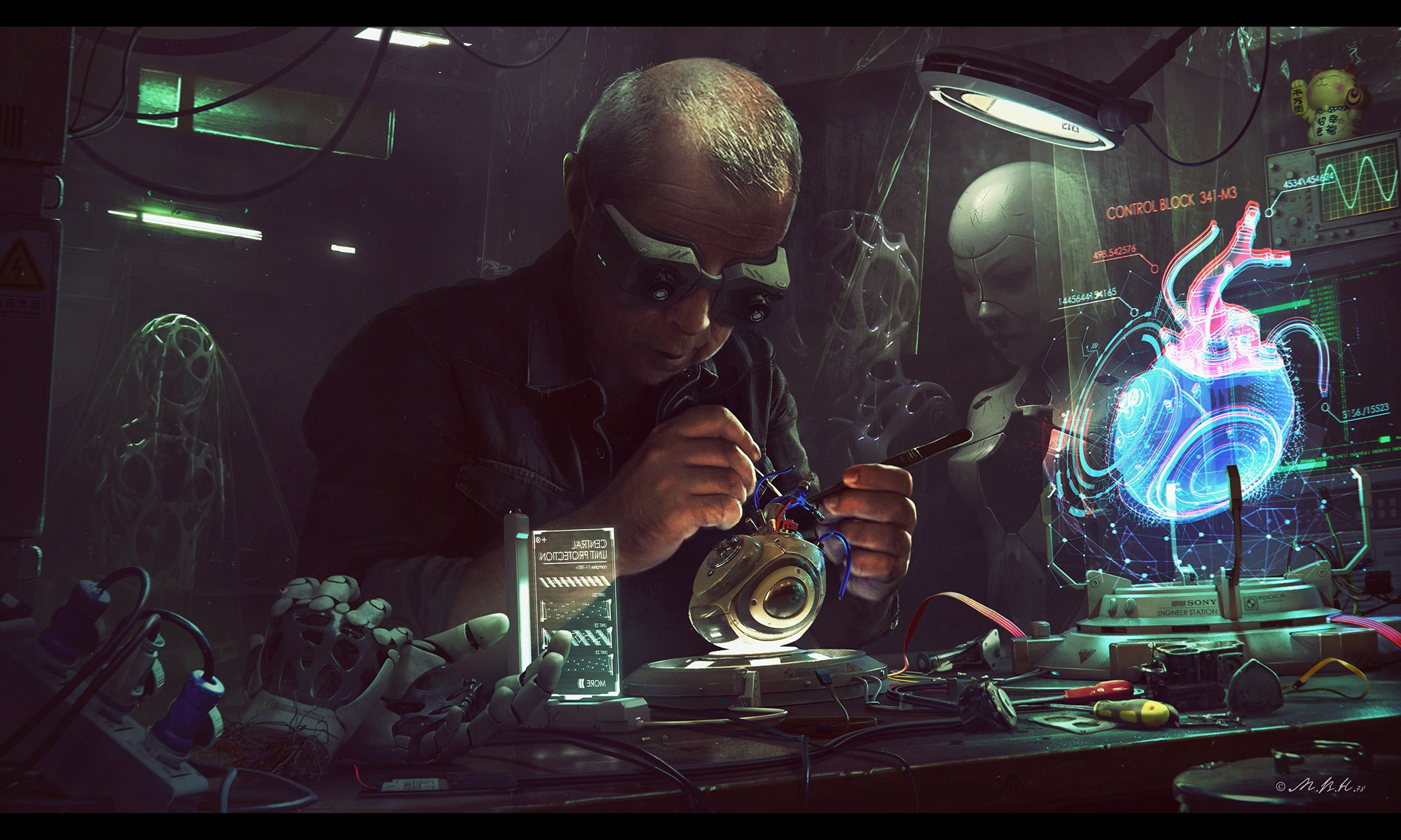 Cyberpunk 2077 инженер