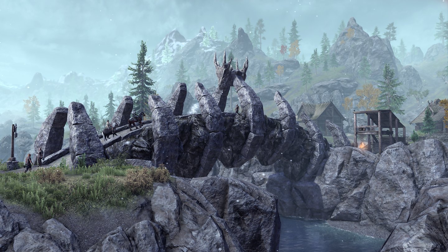 Новые скриншоты и геймплей дополнения Greymoor для The Elder Scrolls Online