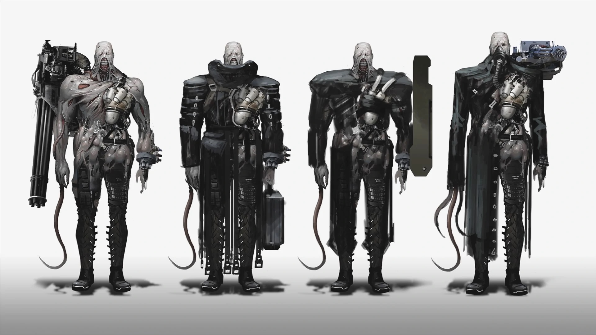 Концепт-арты Resident Evil 3 — как развивался дизайн ремейка