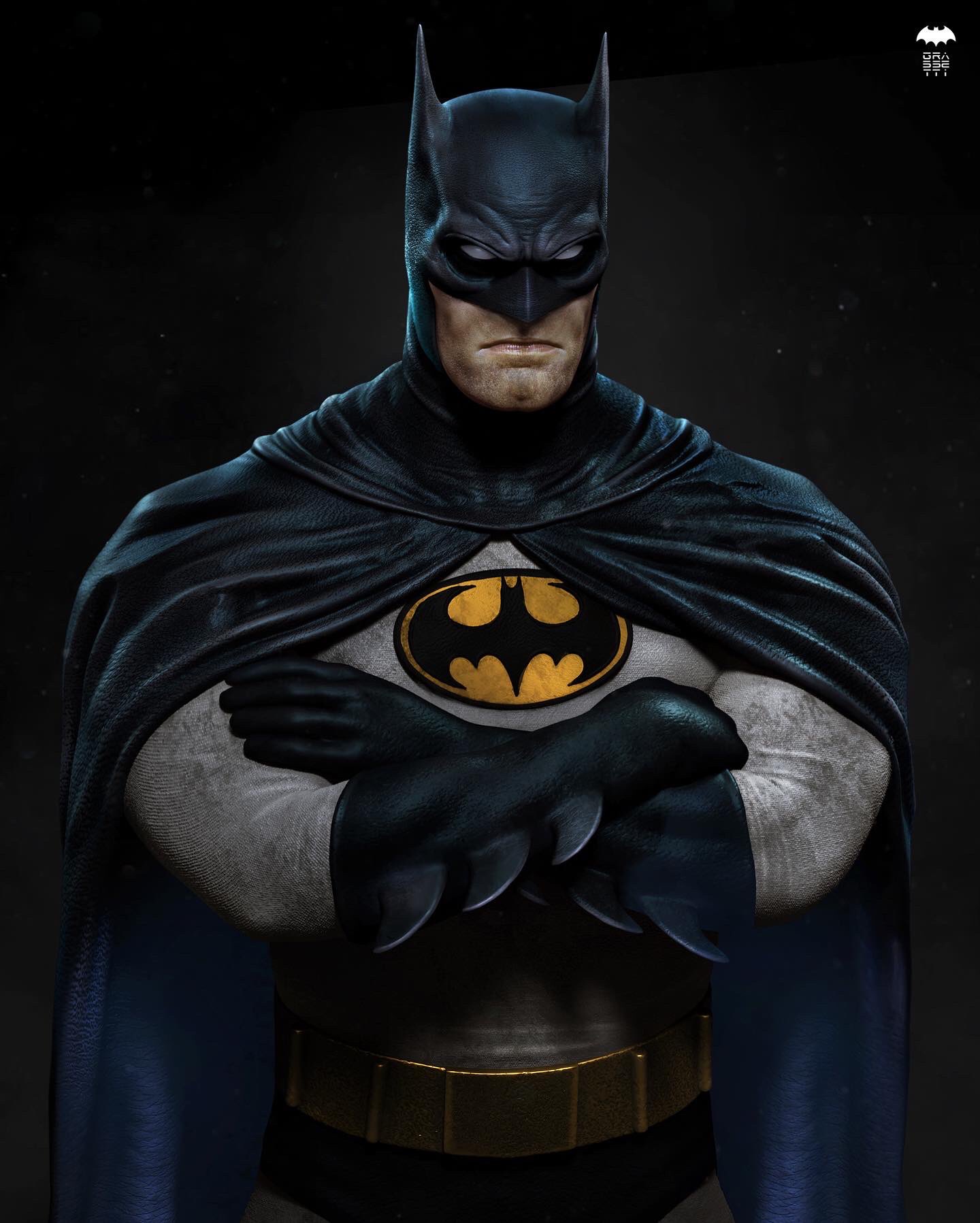 Арт-директор God of War нарисовал Бэтмена и суперзлодеев DC в стиле  мультсериала 1992 года - Shazoo