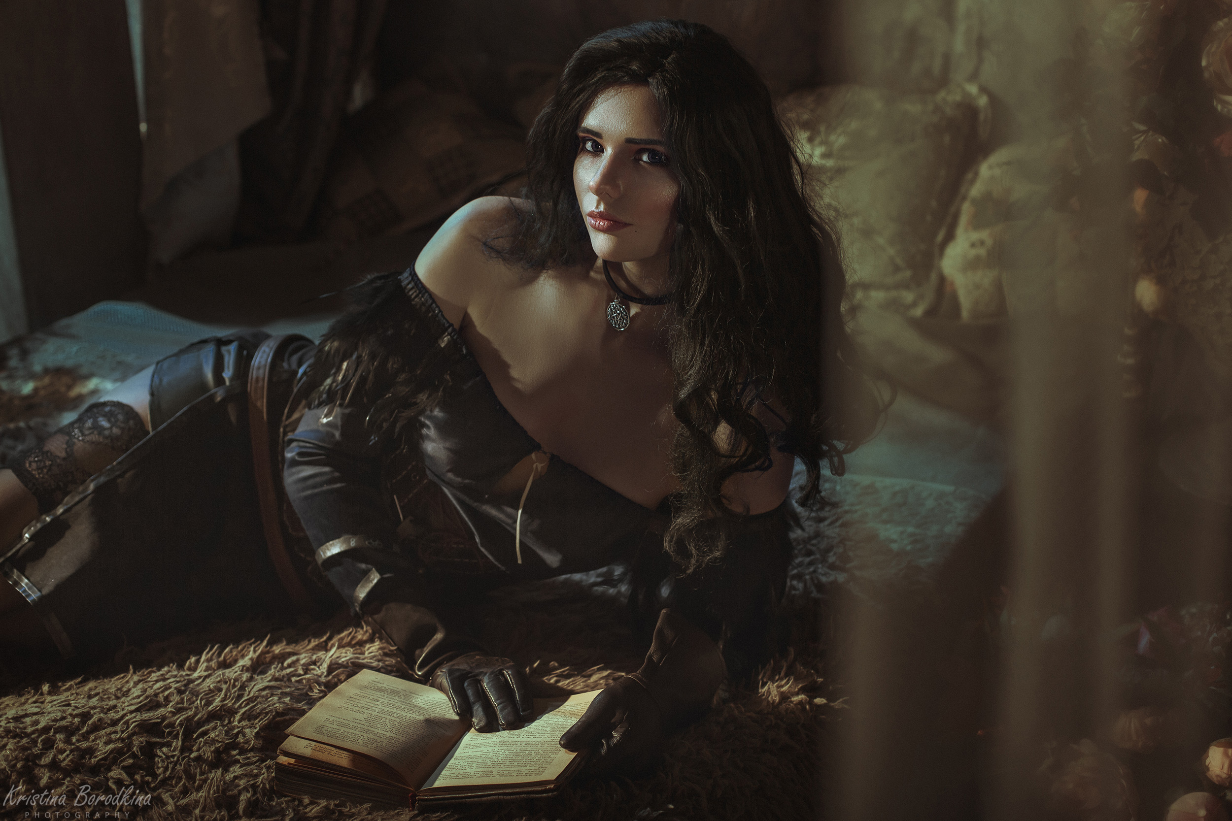 The witcher 3 yennefer cosplay фото 13