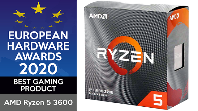Процессоры AMD Ryzen стали продуктом года по версии EHA