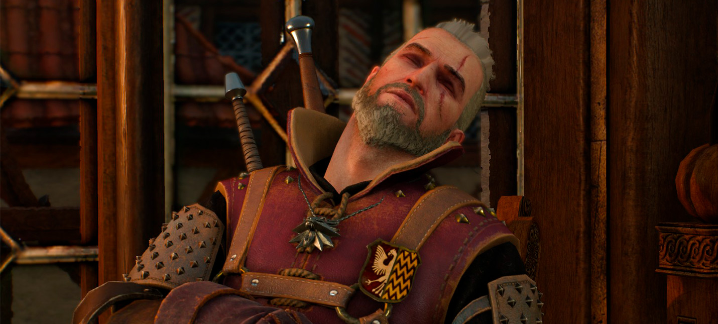 Урон от падений в The Witcher 3 — это не канон, по книгам Геральт гораздо  грациознее - Shazoo