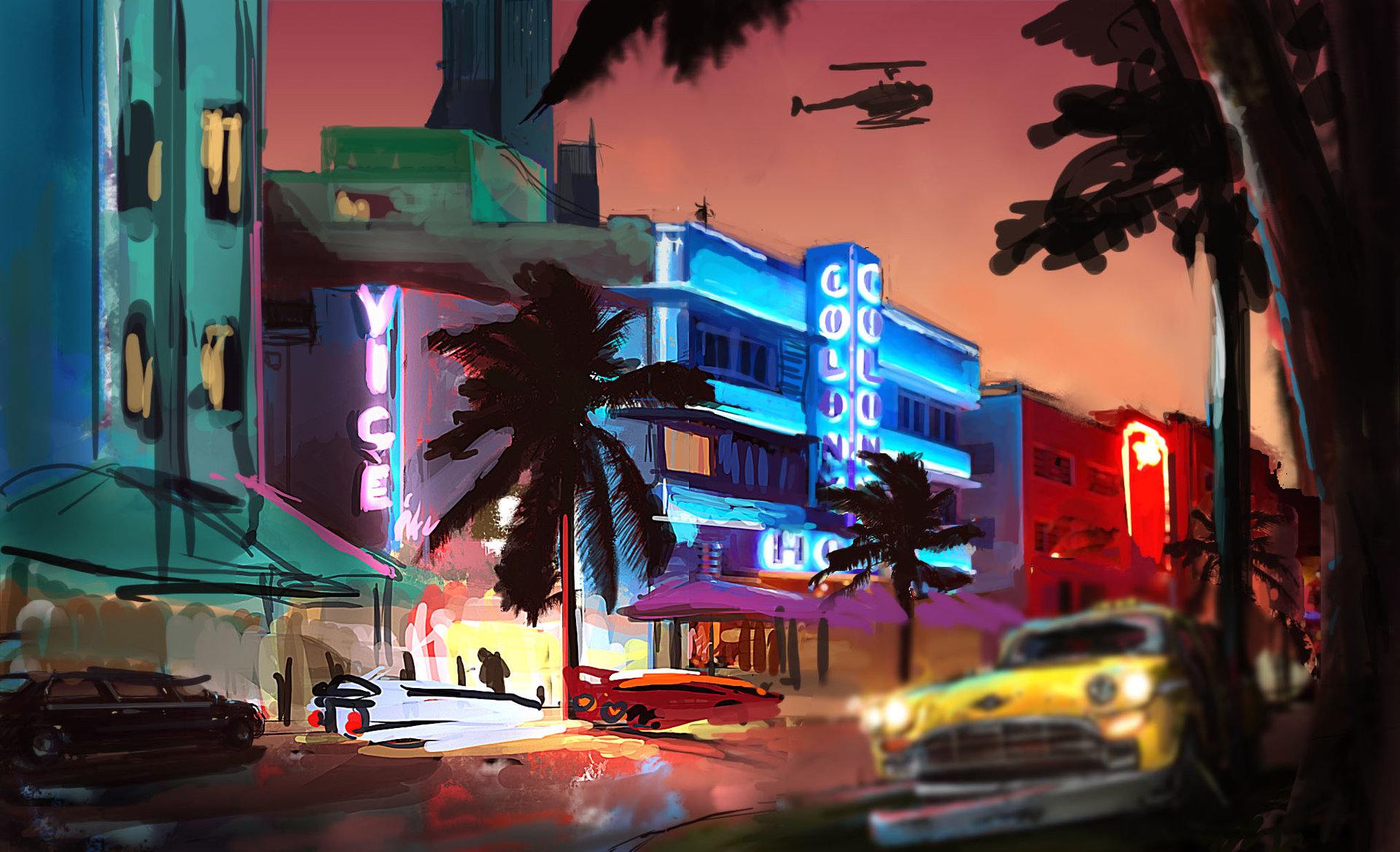 Vice city для гта 5 фото 77