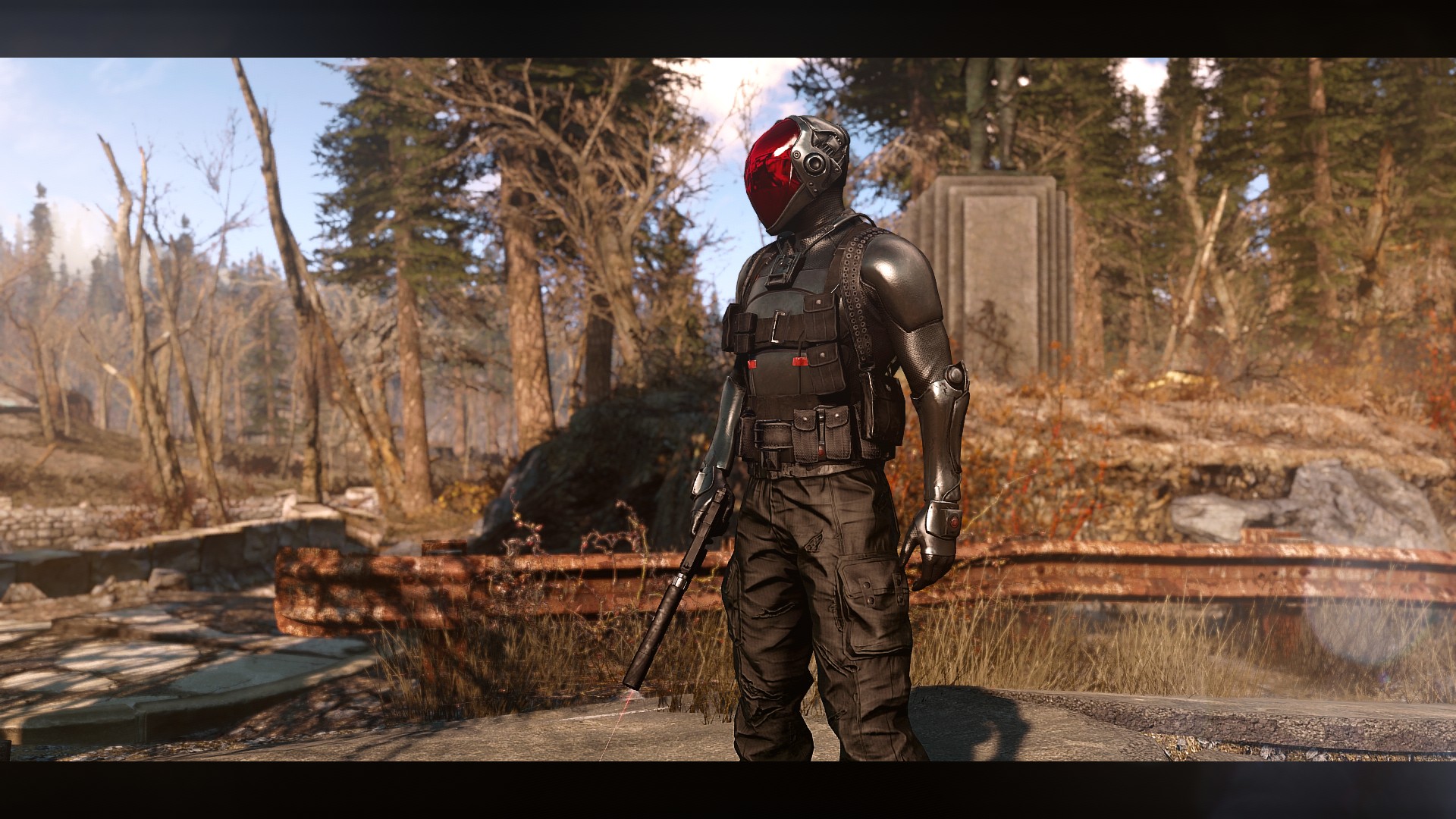 Fallout 4 стелс костюм (120) фото