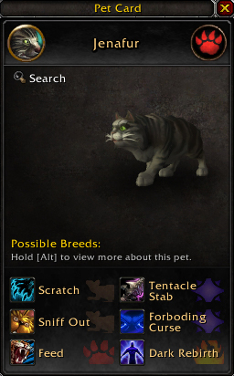 Как спустя год поисков в World of Warcraft нашли загадочную кошку Дженафур